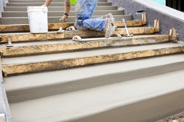 Concrete Steps Pouring in Mission Viejo