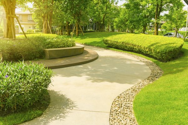 Cement Walkway Installation in Mission Viejo