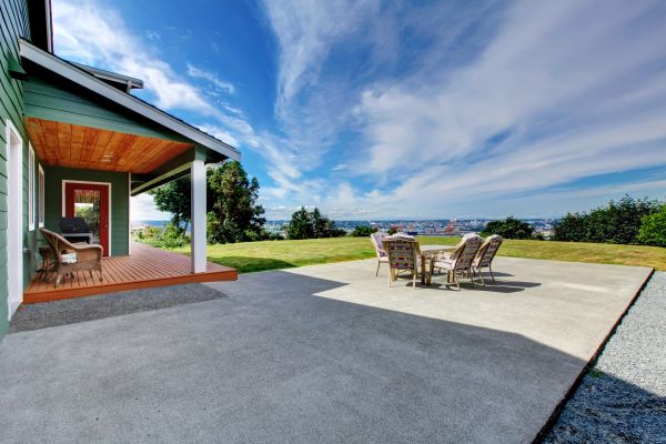 Backyard Concrete Paving in Mission Viejo