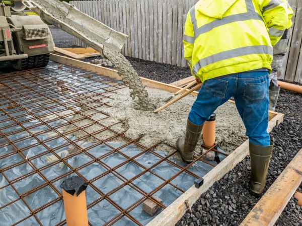 Basement Slab Pouring in Mission Viejo