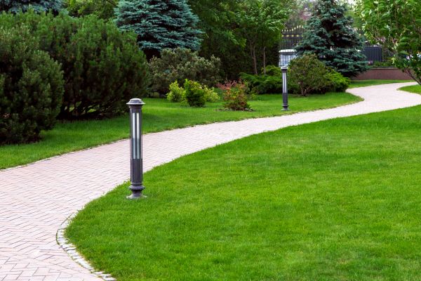 Backyard Sidewalk Installation in Mission Viejo